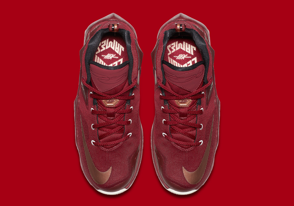 This Premium LeBron 13 Matches The King’s First Stint In Cleveland