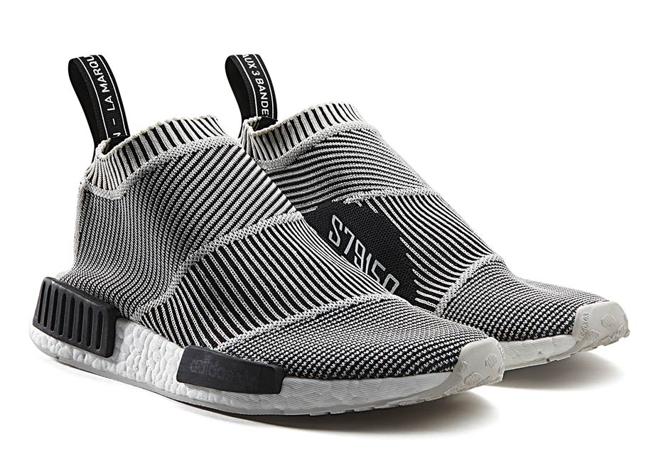 Adidas Nmd City Sock White Black