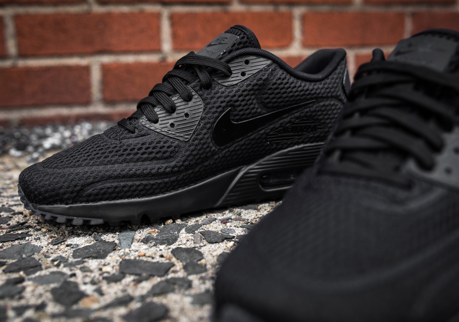 Nike Air Max 90 Ultra Br Triple Black 11