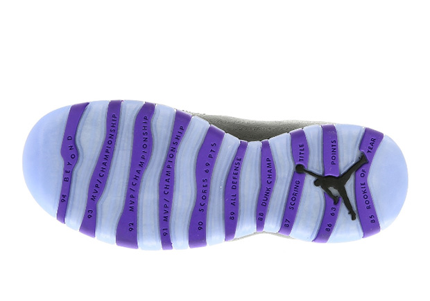 Air Jordan 10 Gs Black Fierce Purple 75 1 1