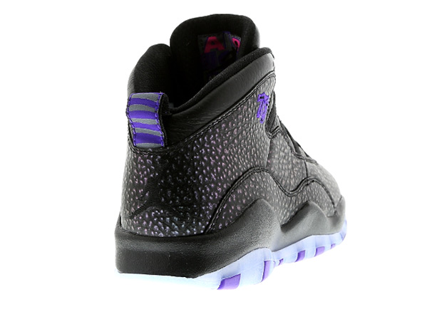 Air Jordan 10 Gs Black Fierce Purple 75 2 1