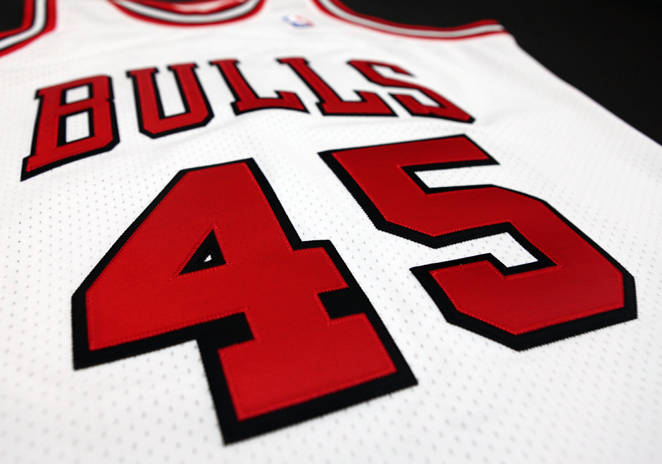 Mitchell Ness Jordan 45 Jersey 0