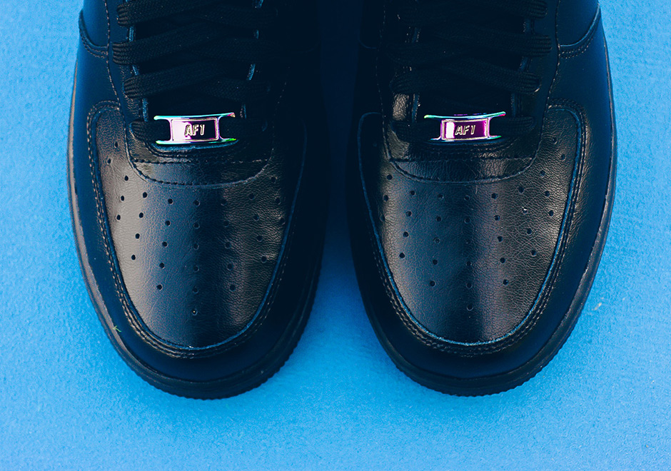 Nike Air Force 1 High Oil Slick Black 2