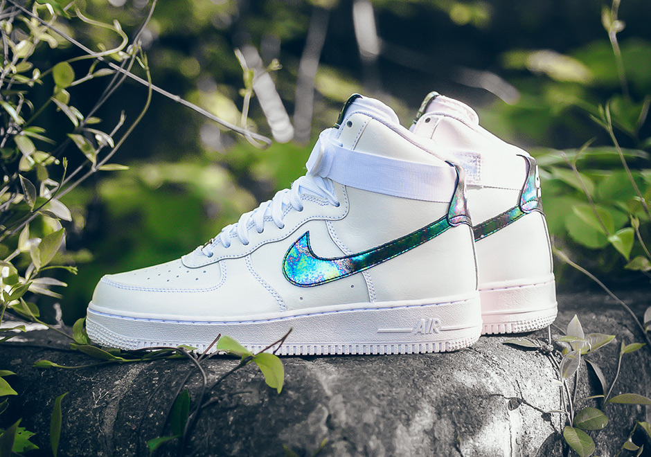 Nike Air Force 1 High Oil Slick White 3