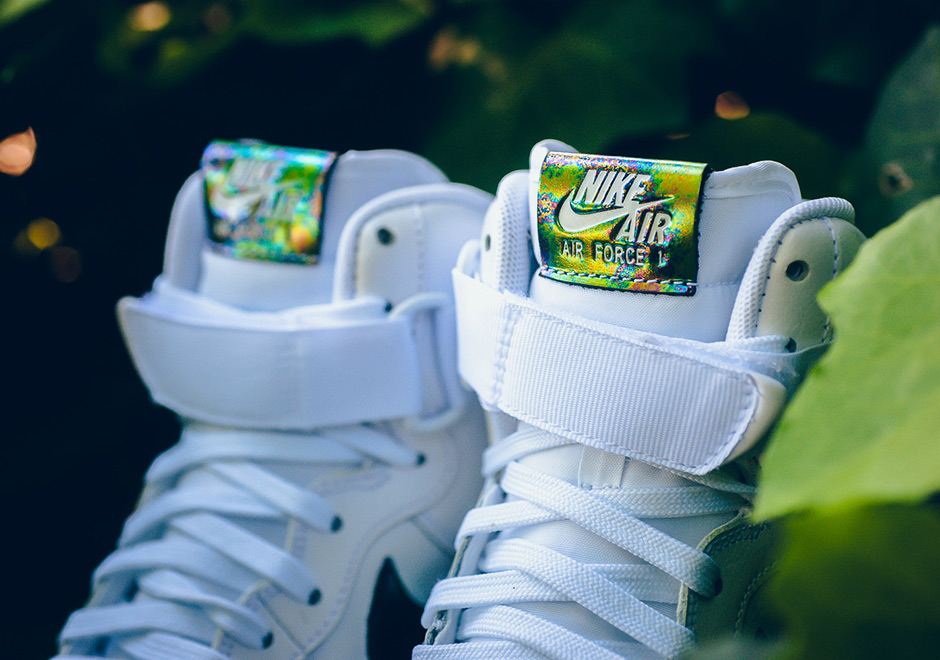 Nike Air Force 1 High Oil Slick White 4