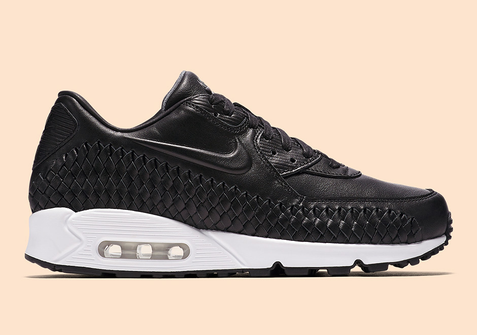 Nike Air Max 90 Woven Black White 5