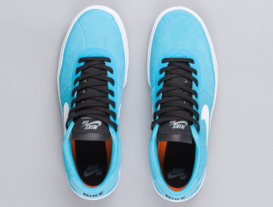Nike Sb Bruin Hyperfeel Shoes Gamma Blue White Black Cool Grey 7