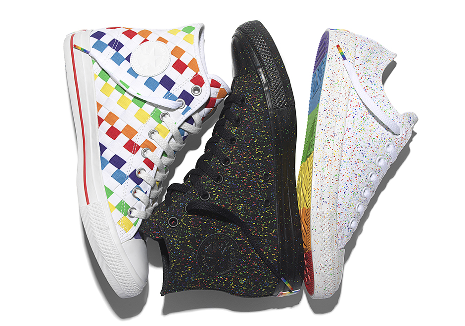 Converse Creates Rainbow Colored Chucks For the 2016 Pride Collection
