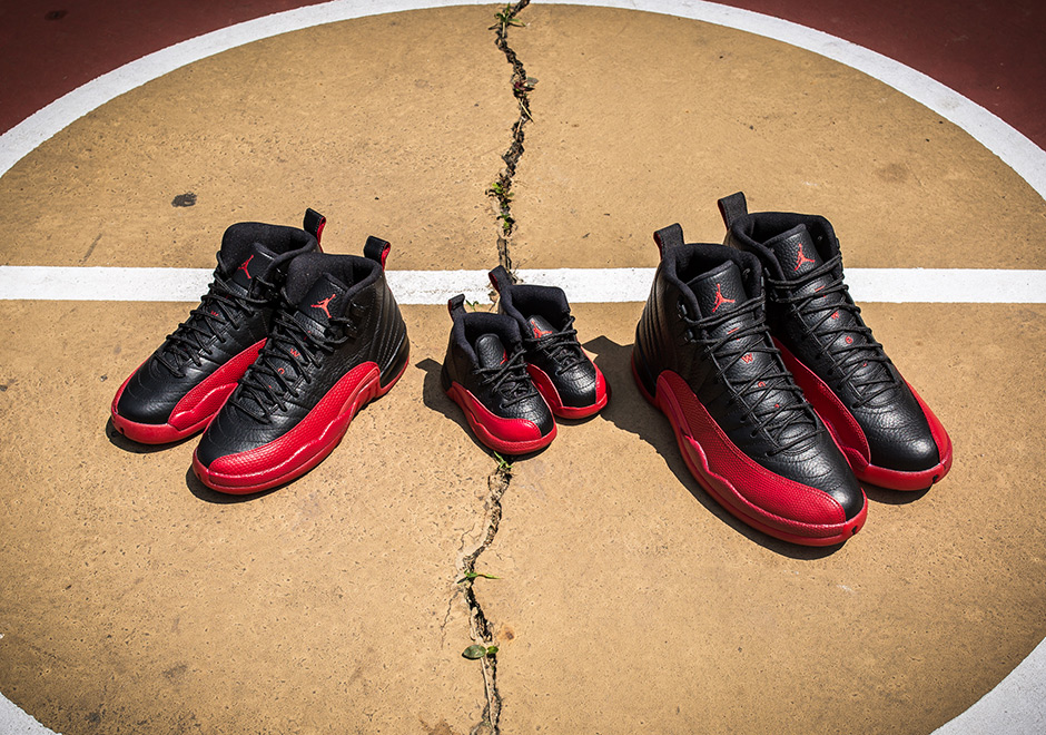 The Air Jordan 12 “Flu Game” Releases For The Full Family Tomorrow