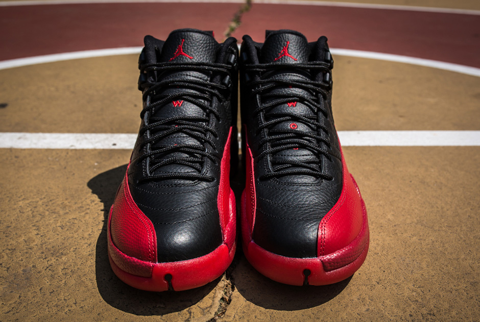 Air Jordan 12 Flu Game Family Size Run Details 07