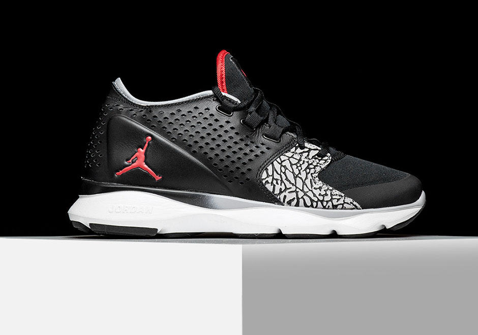 Jordan Flow Trainer Black Cement 2