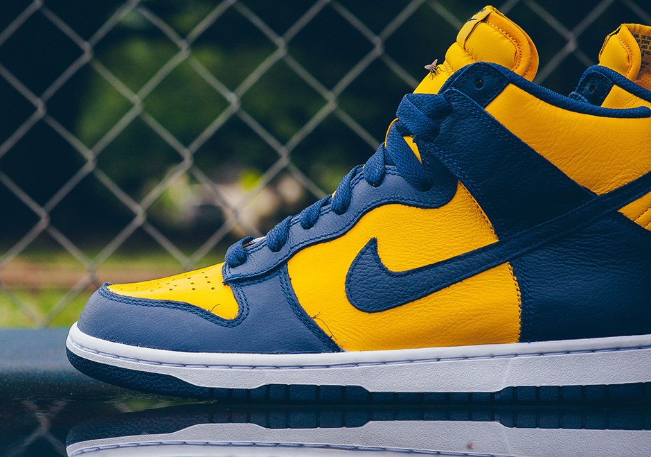 Nike Dunk High Michigan Retro Available 04