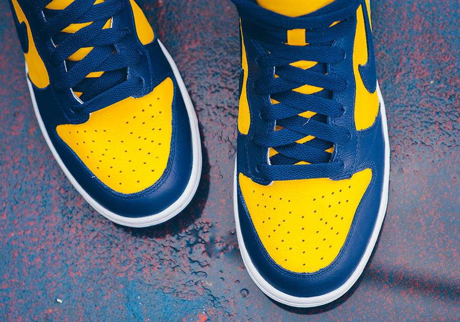 Nike Dunk High Michigan Retro Available 08