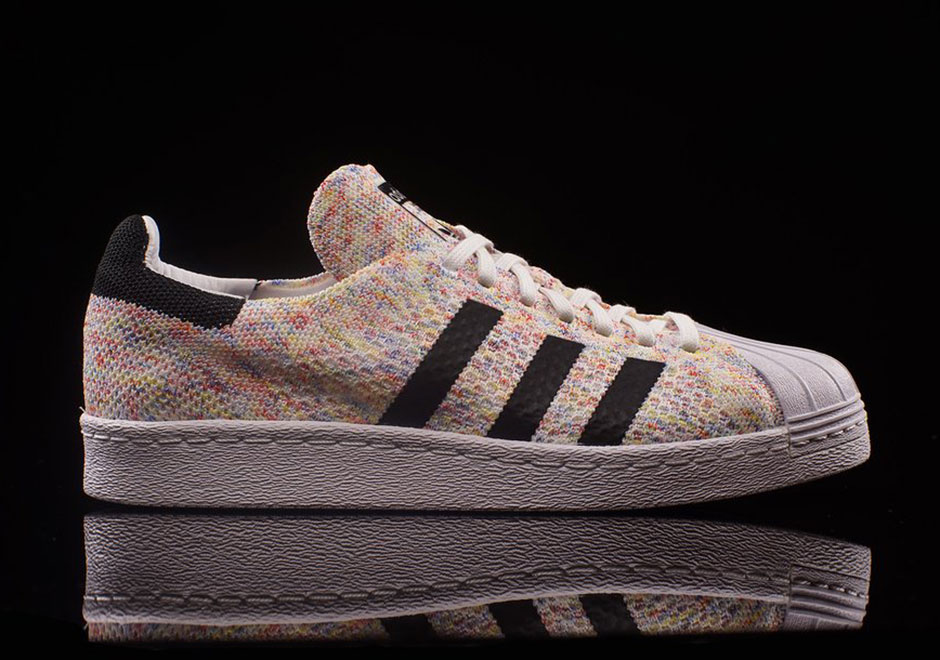 Multi-Color Primeknit Arrives On The adidas Superstar