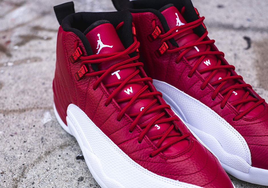 Air Jordan 12 Retro Gym Red White Detailed Look 4