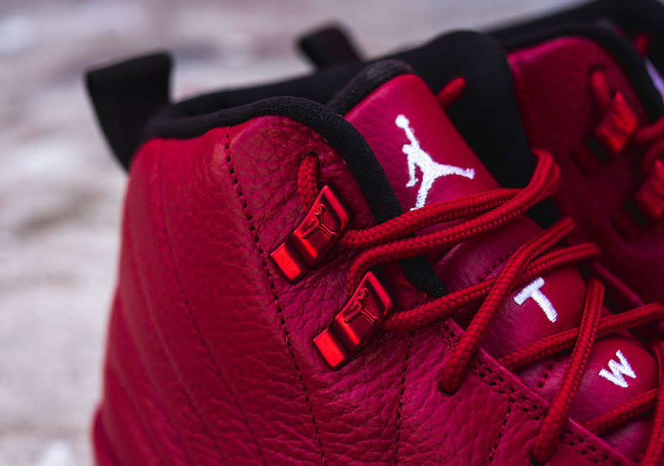 Air Jordan 12 Retro Gym Red White Detailed Look 5