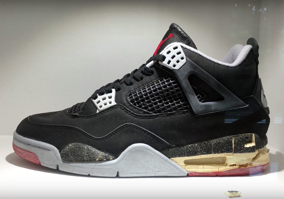 Fully Crumbling Original Air Jordans On Display At Shanghai's Honor23
