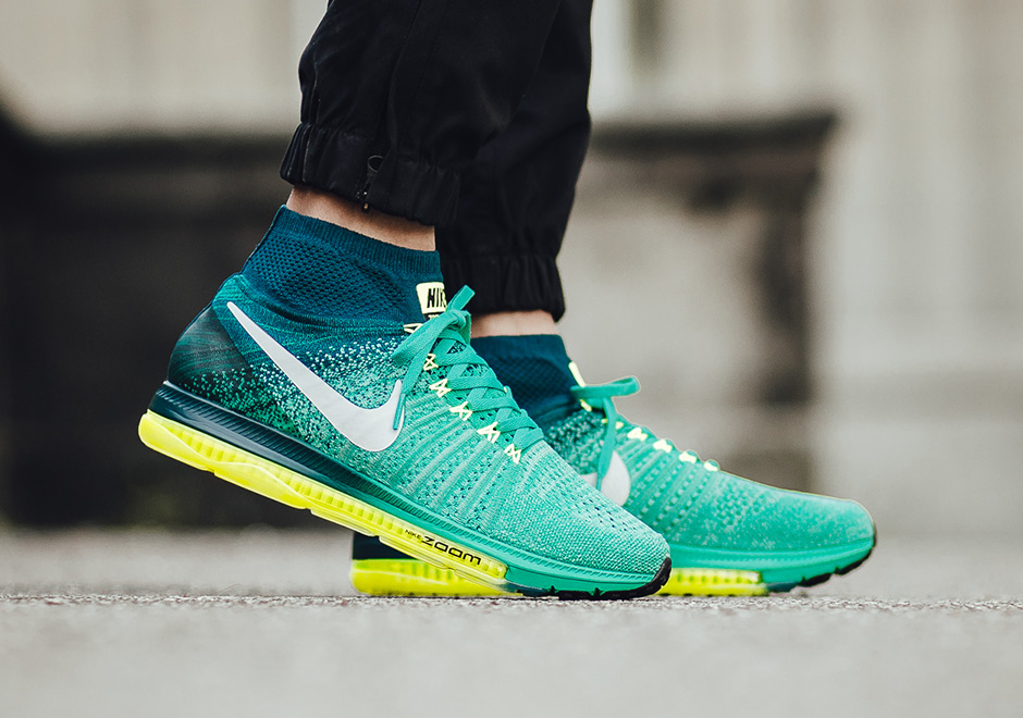 Nike Zoom All Out Flyknit "Clear Jade"