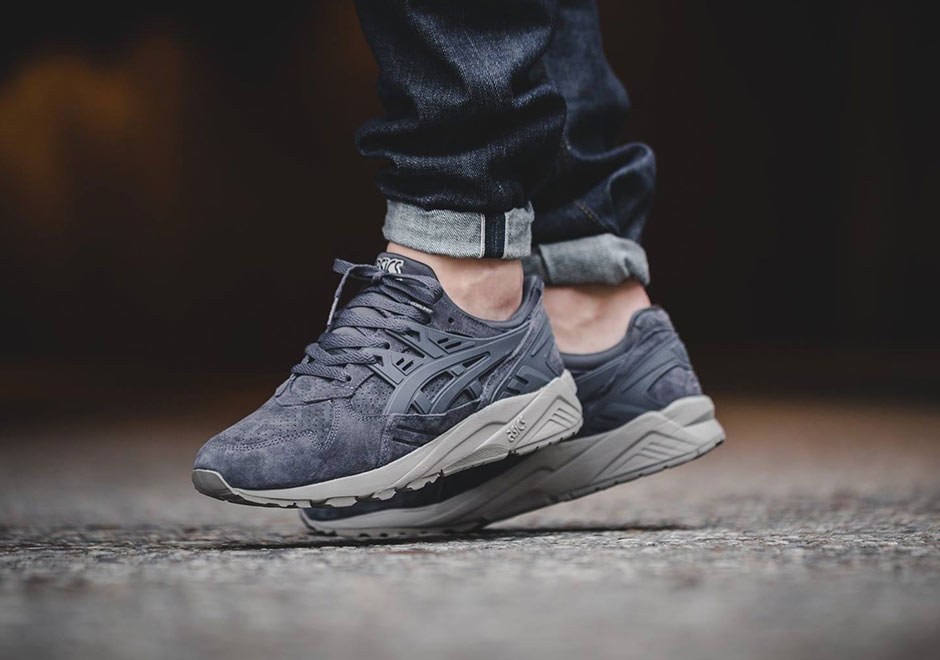 Asics Gel Kayano Concrete Grey Suede 2