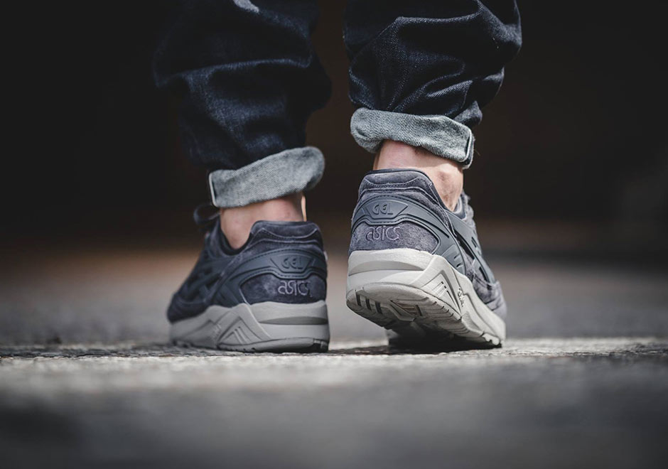 Asics Gel Kayano Concrete Grey Suede 3