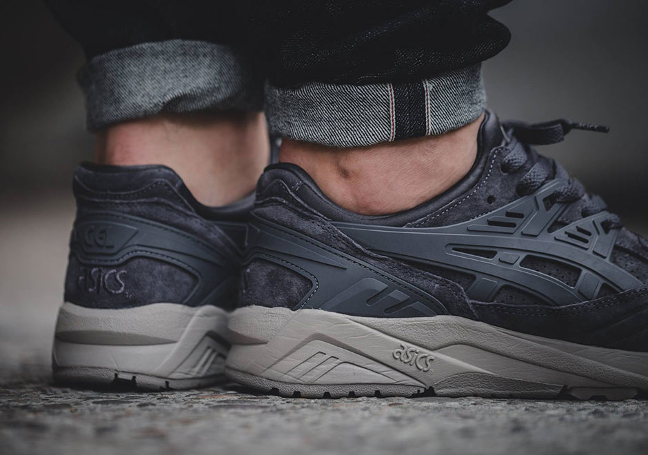 Asics Gel Kayano Concrete Grey Suede 4