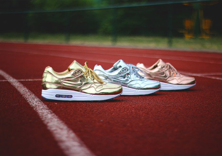 Nike Air Max 1 Id Gold Medal Olympic 2