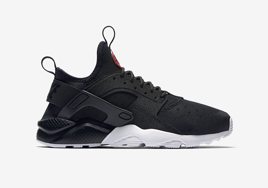 Nike Huarache Ultra Gs Black University Red 22