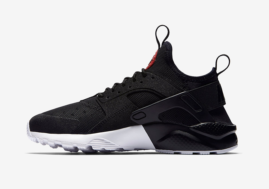 Nike Huarache Ultra Gs Black University Red 33
