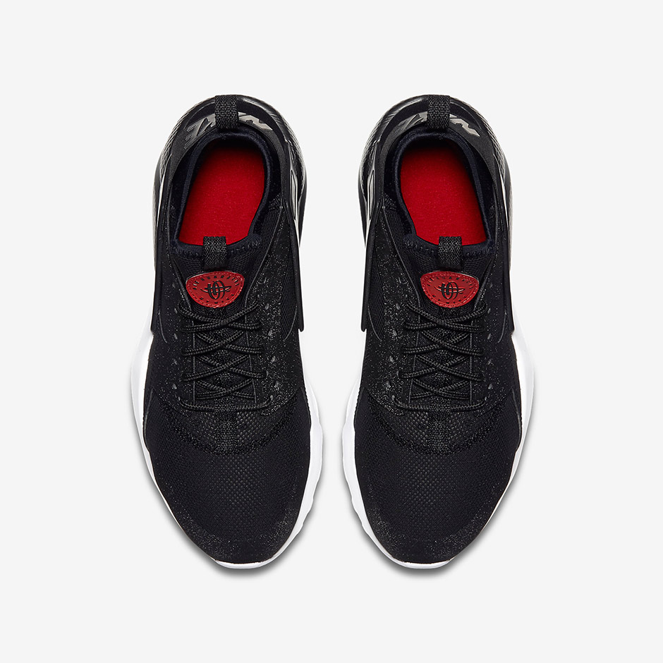 Nike Huarache Ultra Gs Black University Red 44