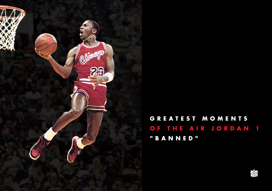 Greatest Moments of the Air Jordan 1 “Banned”