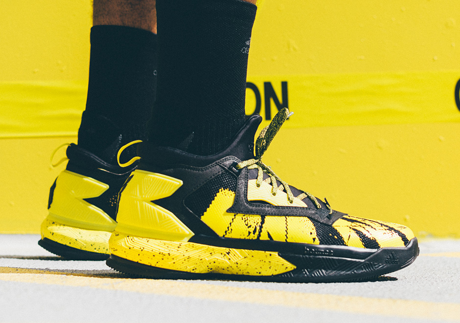Adidas D Lillard 2 Yellow Tape Release Details 02