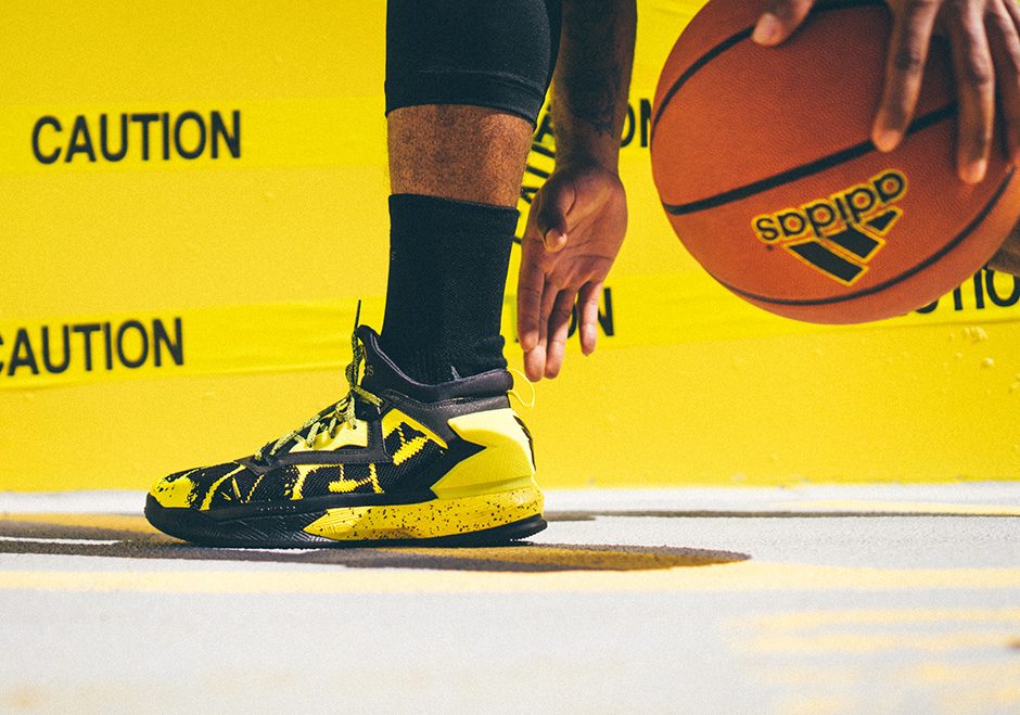 Adidas D Lillard 2 Yellow Tape Release Details 05