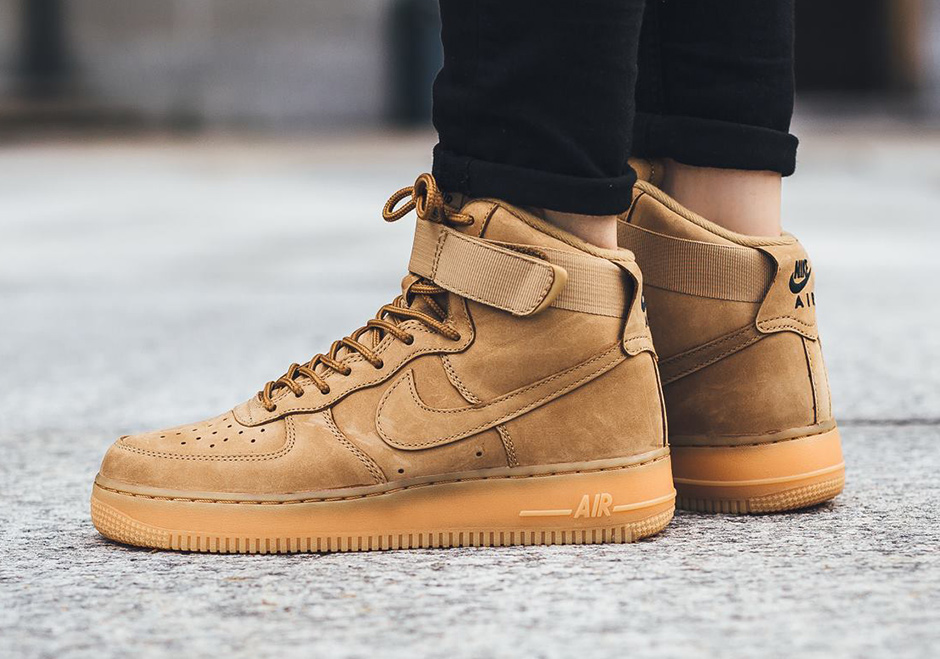 Nike Air Force 1 High Flax Womens Fall 2016 02