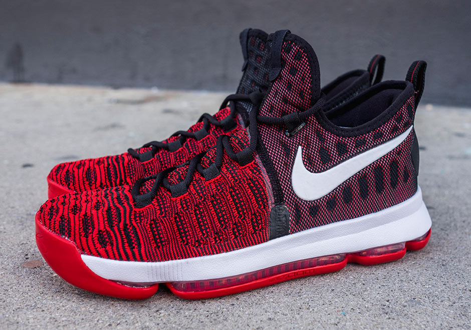 Nike Kd 9 University Red Black 4