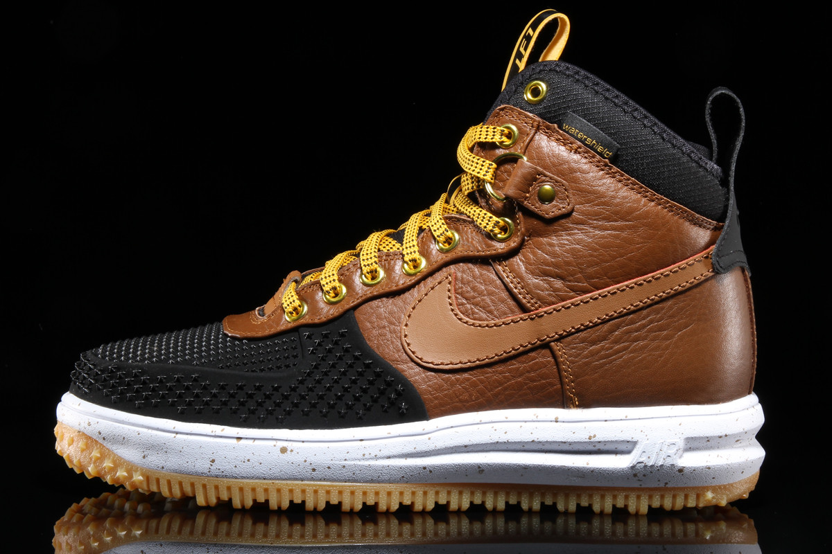 Nike Lunar Force 1 Duckboot Black Brown 02