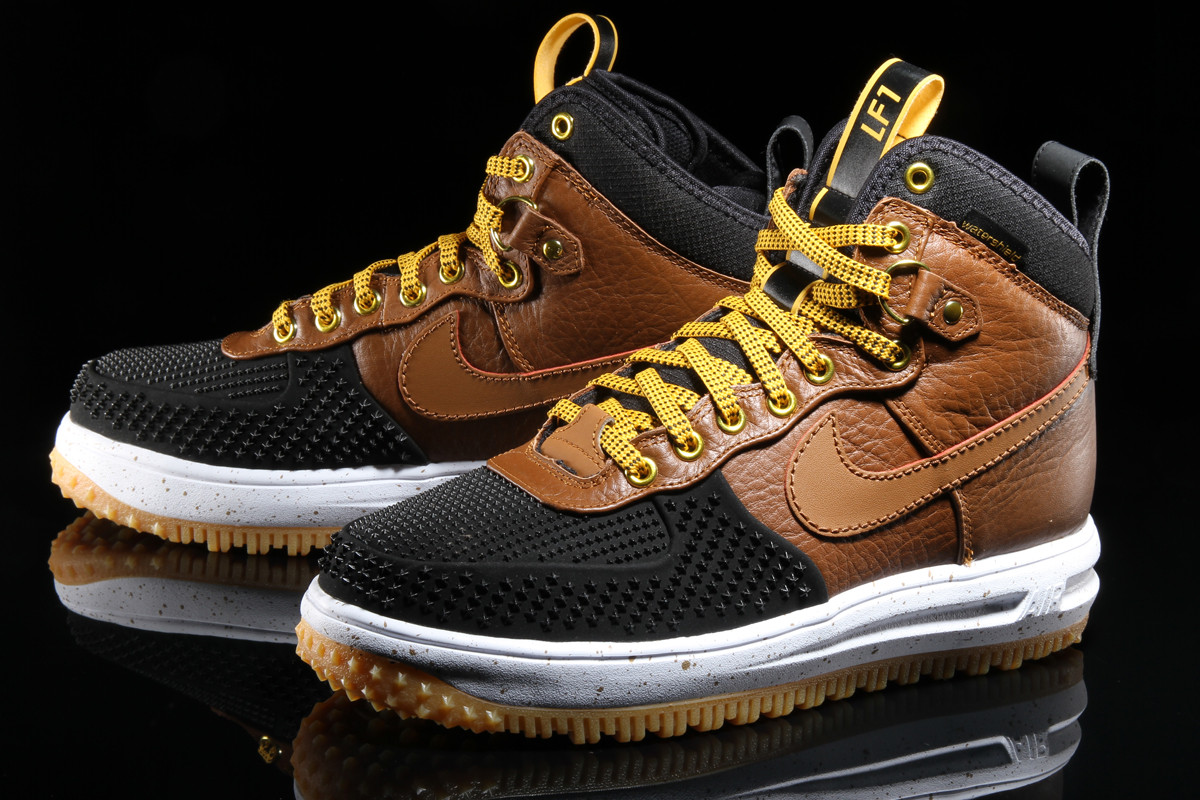 Nike Lunar Force 1 Duckboot Black Brown 03