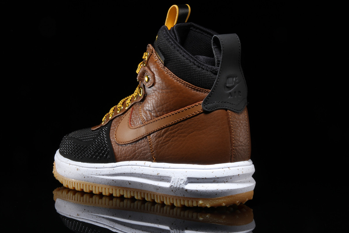 Nike Lunar Force 1 Duckboot Black Brown 04