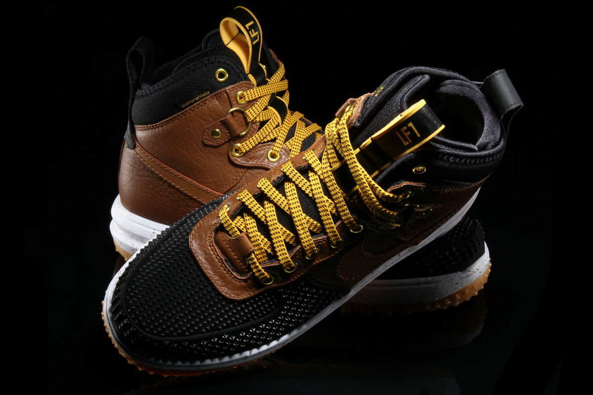 Nike Lunar Force 1 Duckboot Black Brown 05