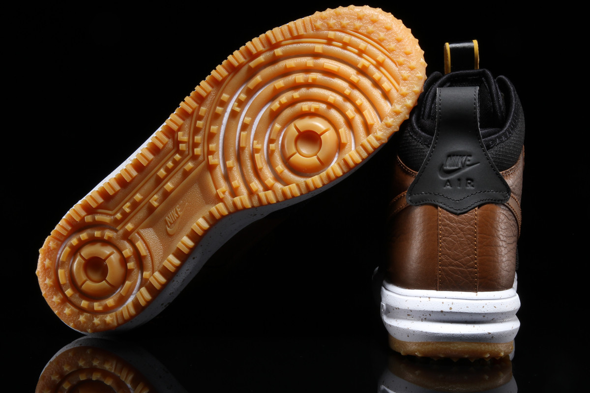 Nike Lunar Force 1 Duckboot Black Brown 06