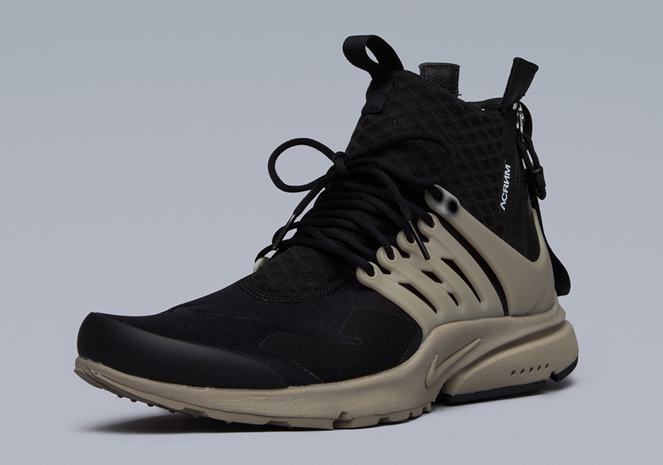 Nike Presto Mid Acronym Black Olive 4
