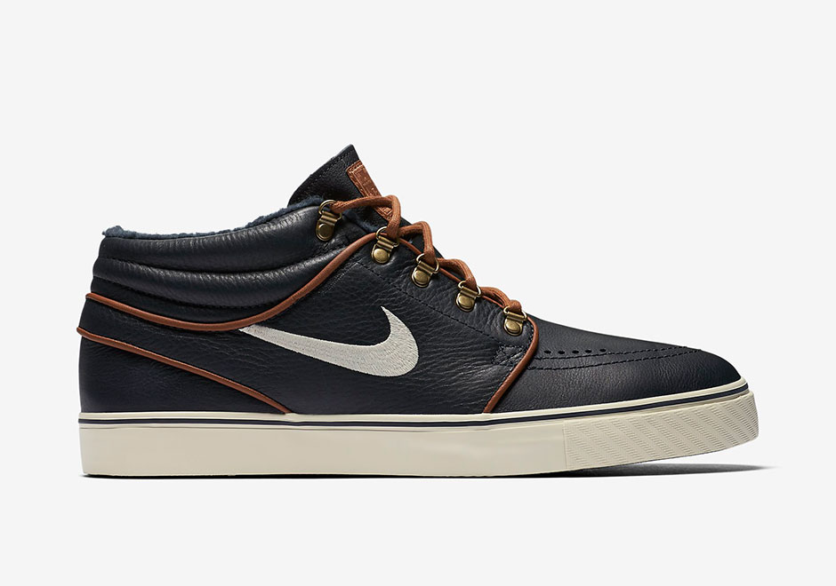 Nike Sb Stefan Janoski Mid Boot Dark Obsidian 2