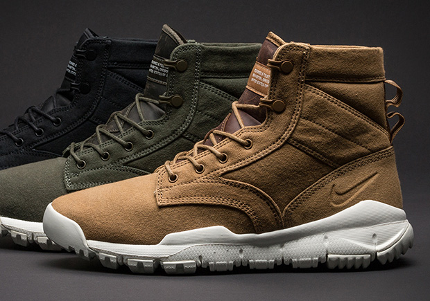 The Nike SFB 6" Canvas Boot Releases In Three New Fall Colorways