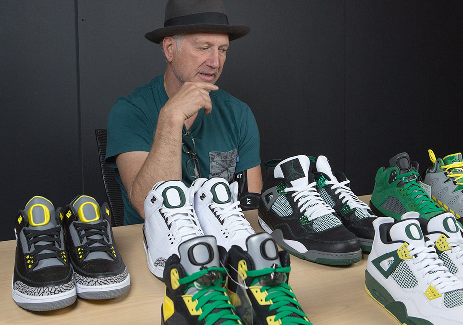 Tinker Hatfield Looks Back On The Entire History Of Air Jordan “Oregon” PEs