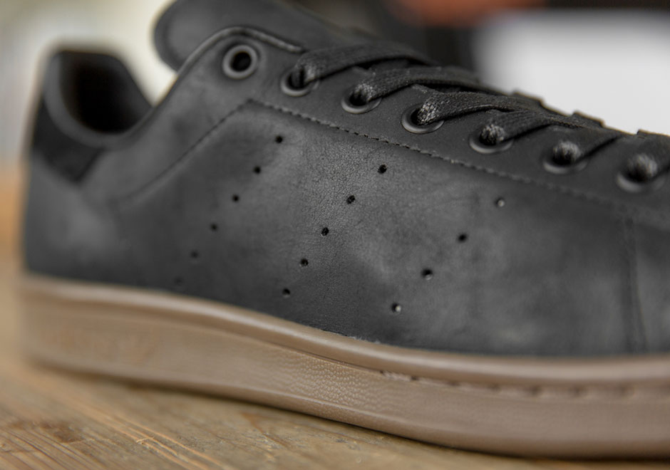 Adidas Stan Smith By Size Winterized Olive Black Nubuck Gum 6