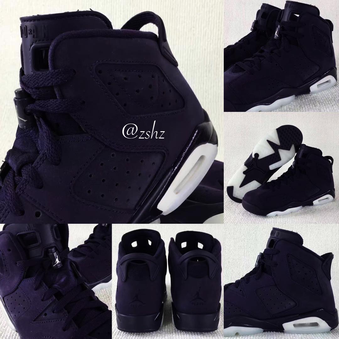 Air Jordan 6 All Purple