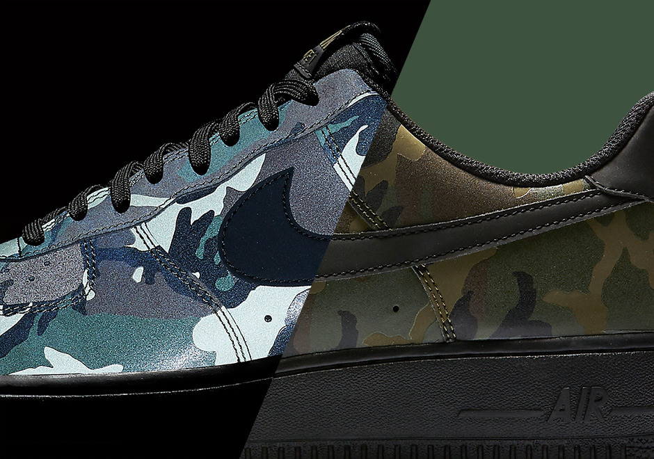 Nike Air Force 1 Low "Reflective Camo" Releases On Black Friday