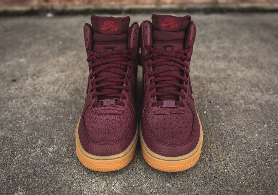 Nike Wmns Air Force 1 Hi Se Night Maroon 860544 600 6