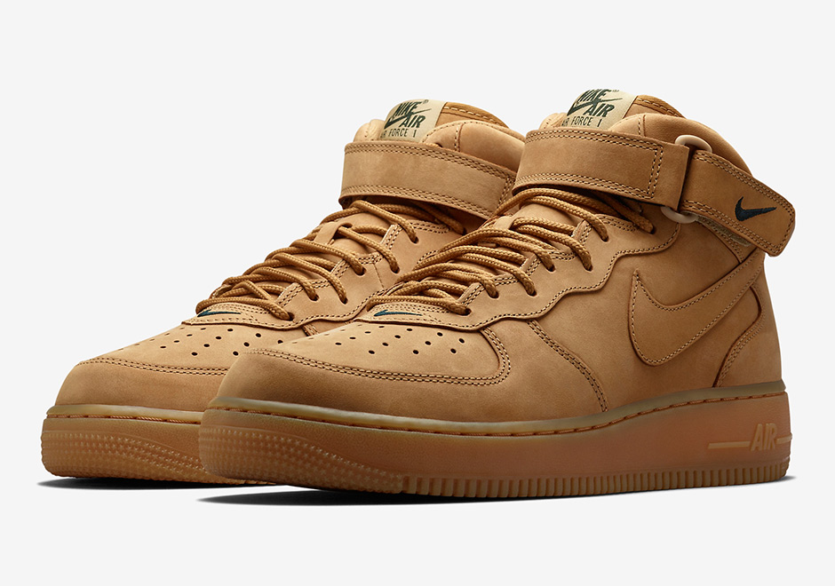 Nike Air Force 1 Mid “Flax” Releases Tomorrow On SNKRS
