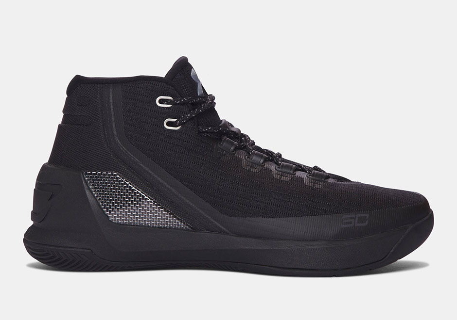 Under Armour Curry 3 Black Friday All Black 2