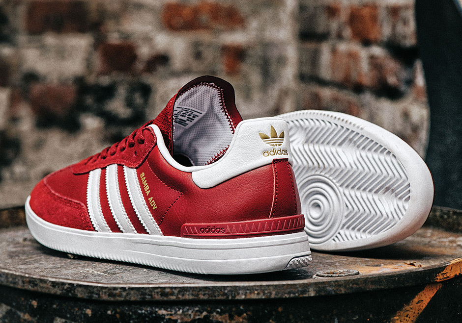 Adidas Samba Adv Burgundy Release Date 06